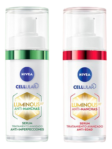 Set Nivea Cellular Serum Anti-edad + Anti-imperfecciones