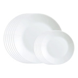 Platos Blancos Para Cena Y Pan Y Mantequilla Corelle Winter 