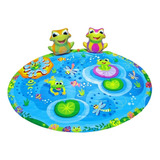 Alfombra De Agua Para Niños/as Froggy