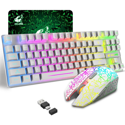 Combinación De Teclado Y Ratón Inalámbricos Para Juegos Con