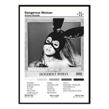 Quadro Decorativo Ariana Grande Sweetener Positions Spotify