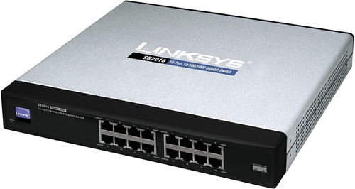 Switch Cisco Linksys Sr2016 Giga 16 Portas 10/100/1000