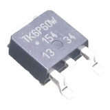 Mosfet Tk6p60w Tk6p60 Smd 600v 6.2a 