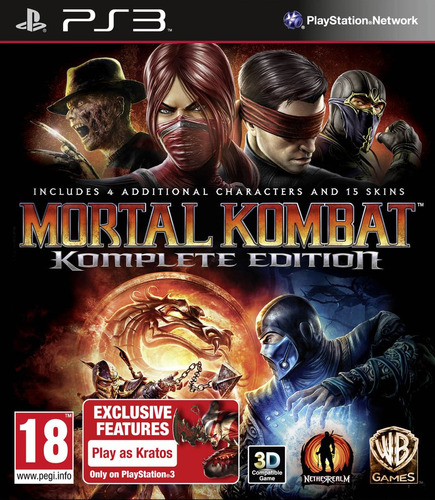 Mortal Kombat 9 Komplete Ps3