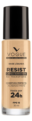 Vogue Base De Maquillaje Líquida Resist