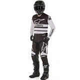 Equipo Motocross Alpinestars Racer Supermatic Blanco Avant