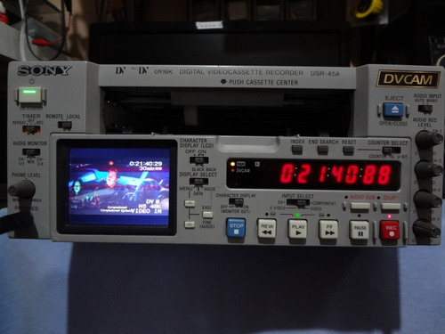 Sony Dvcam Mod.dsr-45a,grabadora Y Reproductor De Video