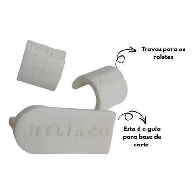 Kit Trava Rolete + Guia Base Helíaco Silhoeutte Cameo 3 E 4 | MercadoLivre