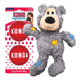 Kong Wild Knots Bear & Signature Balls - Paquete De 2 Juguet