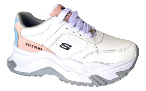 Tenis Deportivos Skechers Dama Rf:021 Alto Plataforma