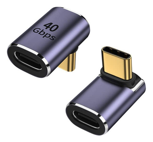 Extensor Usb C De 90 Grados, Adaptador Tipo C, Ngulo Recto,