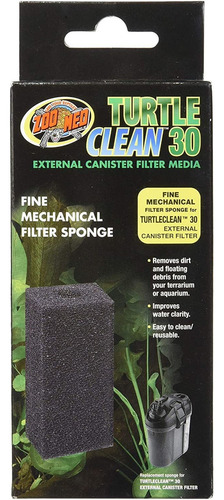 Zoo Med Turtle Clean 30 Esponja De Filtro Mecanico Fino An