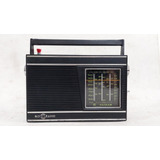 Rádio Portátil Motoradio 6 Faixas Anos 60 70 Sem Fm À Pilhas