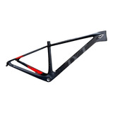 Quadro Carbono Tyt Aro 29 Bike Mtb Series - Preto / Vermelho