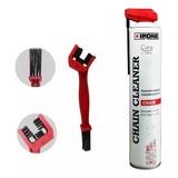 Kit Ipone Limpieza Transmision Cadena Chain Cleaner + Cepillo - Gb Motos