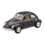 Volkswagen Classical Beetle 1967 Escala 1:32 Kinsmart Negro