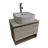 Mueble De Baño Mod Ebano, Ovalin Helvex Y Monomando