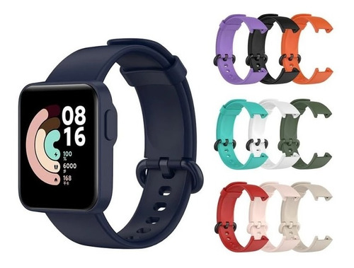 Malla Para Xiaomi Mi Watch Lite Variedad De Colores