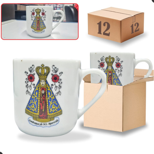 Caneca Porcelana Datas Especiais Atacado Revenda Kit 12 Und 