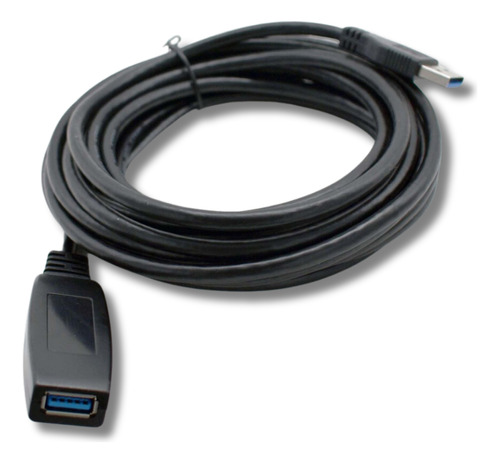 Amitosai Mts-30extusb5 Cable Extensor Alargue Usb 3.0 5 Metros Activo Color Negro