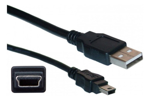 Cable Usb A Mini Usb De 3 Metros Celulares Joystick Ps3 Gps
