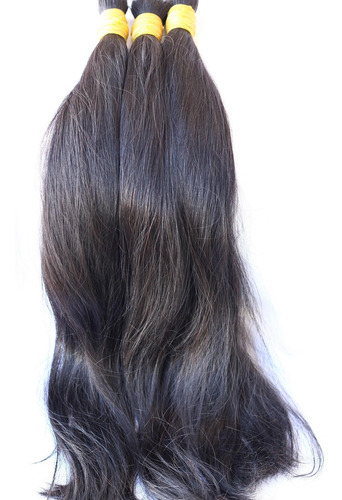 Cabelo Liso 60/65cm Humano Natural Preto 50gramas