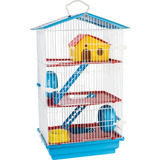 Gaiola Para Hamster Desmontável Casa Teto Plástico Cor 