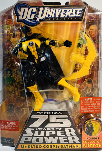 Sinestro Corps Batman Dc Universe 75 Years Wave 15 Figure 7