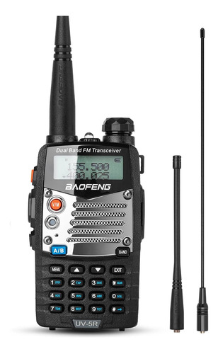 Radio De Mano; 8 W; Doble Banda, Batería Extra Baofeng Uv-5r