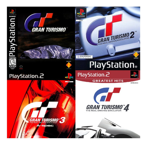 Gran Turismo 1 2 3 Y 4 Español Pc Digital Tenelo Hoy