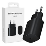 Cargador Adaptador Para Samsung 25w Usb-c Carga Rápida