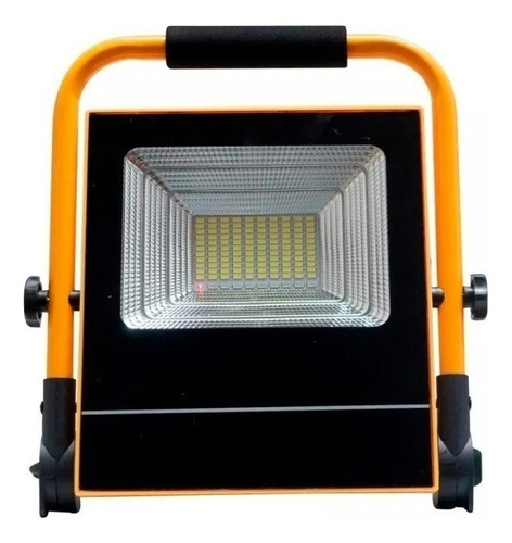 Reflector Led Recargable Solar 50w Exterior E Interior Rfs50