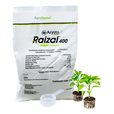 Raizal 400 Enraizador Para Esquejes Acodos Trasplantes 1kg | Envío gratis