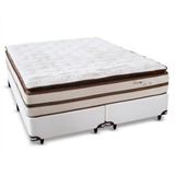 Cama Box King Cosmopolita + Colchão King Size Moscow - 