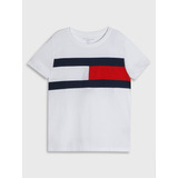 Polera Para Niñas Blanco Tommy Hilfiger