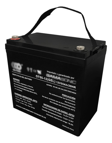 Batería12v 55ah Alarmas Estabilizador Ups Apc Lyonn Atomlux
