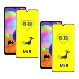 2 Películas 5d Gel Nano Para Xiaomi Mi 9 Mi9 / Mi 9 Lite