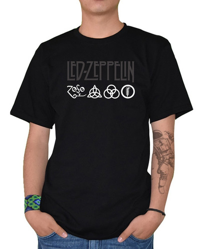 Playera Hombre Led Zeppelin Mod-1