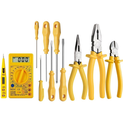 Kit Ferramentas Eletricista Tramontina + Multímetro E Teste