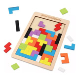  Gm Puzzle Rompecabezas De Madera Tetris 787-03a