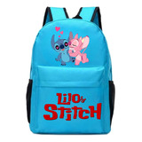 Bolsa Mochila Escolar Feminina Lilo Stitch Lançamento