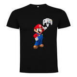 Polera Mario Nintendo 64 Video Juegos Pow Club