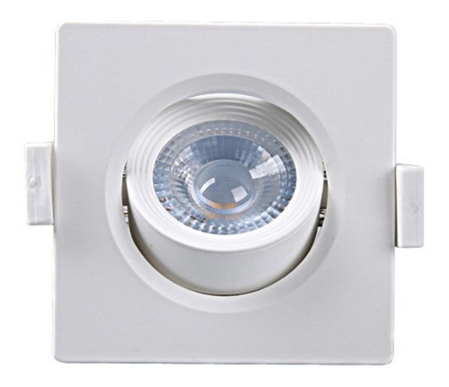 10 Spot Led Taschibra Quadrado Emb Alltop Mr11 3w Autovolt