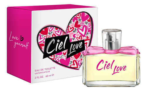 Ciel Love Perfume Mujer Edt 60ml Con Vaporizador