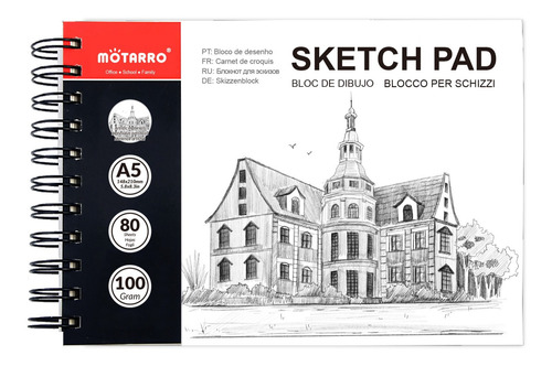 Sketchbooks Cuadernos De Dibujos Blocks Bocetos 80hojas A5