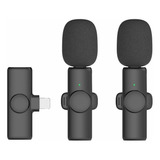 Microfones De Lapela Sem Fio Duplos Android Usb C Compatívei