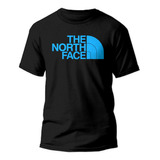 Playera Hombre Negra The North Face Celeste + Espalda Nueva!