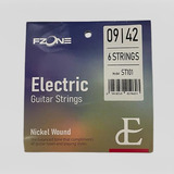 Encordado Para Guitarra Electrica Fzone St101 09-42 C