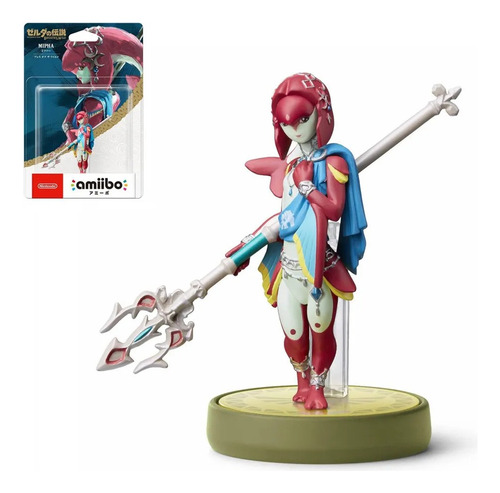 Figura Amiibo De Mipha, La Leyenda De Zelda: Breath Of The W