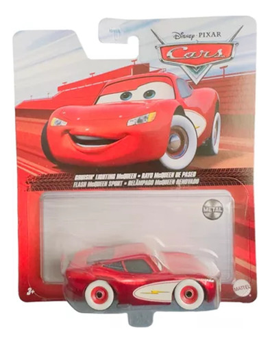 Rayo Mc Queen De Paseo Carro De Metal De Lujo Cars Disney